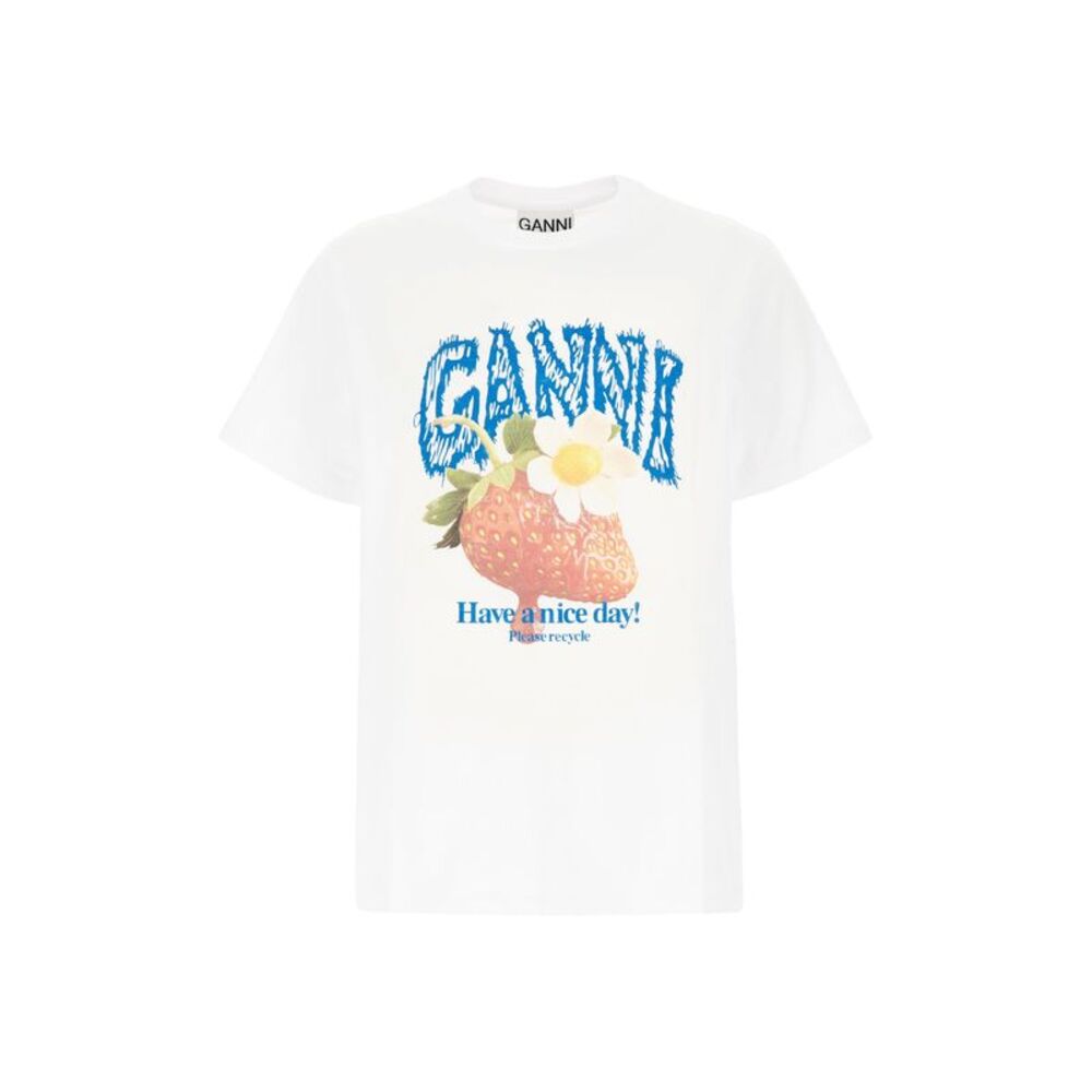 Ganni Woman Clothing T-Shirt